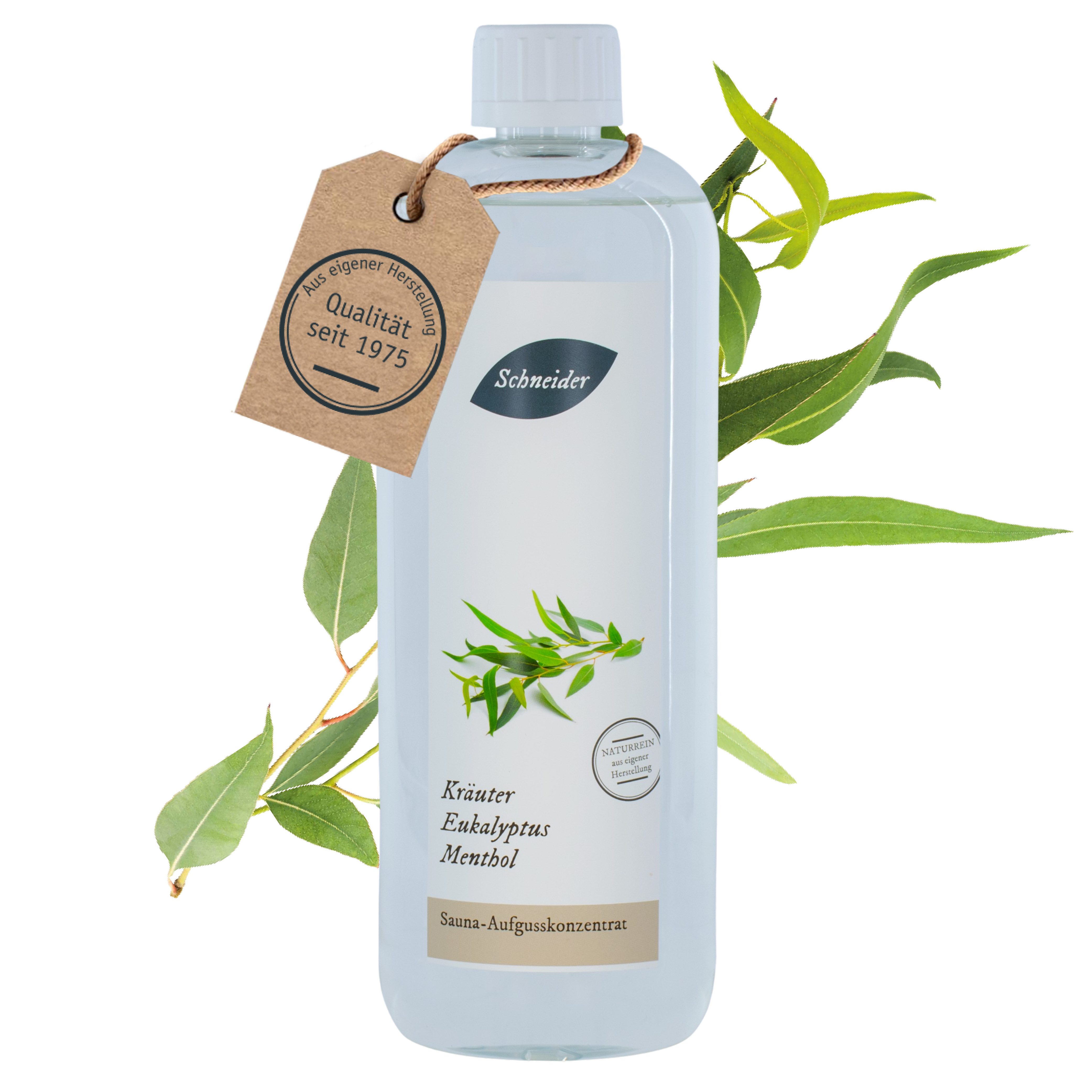 Saunaaufguss Kräuter/Eukalyptus/Menthol (Aufgusskonzentrat) 250 ml