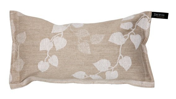 Jokipiin-Saunakissen „Tuuli beige“  aus Leinen-Baumwoll-Mix (aus Finnland)