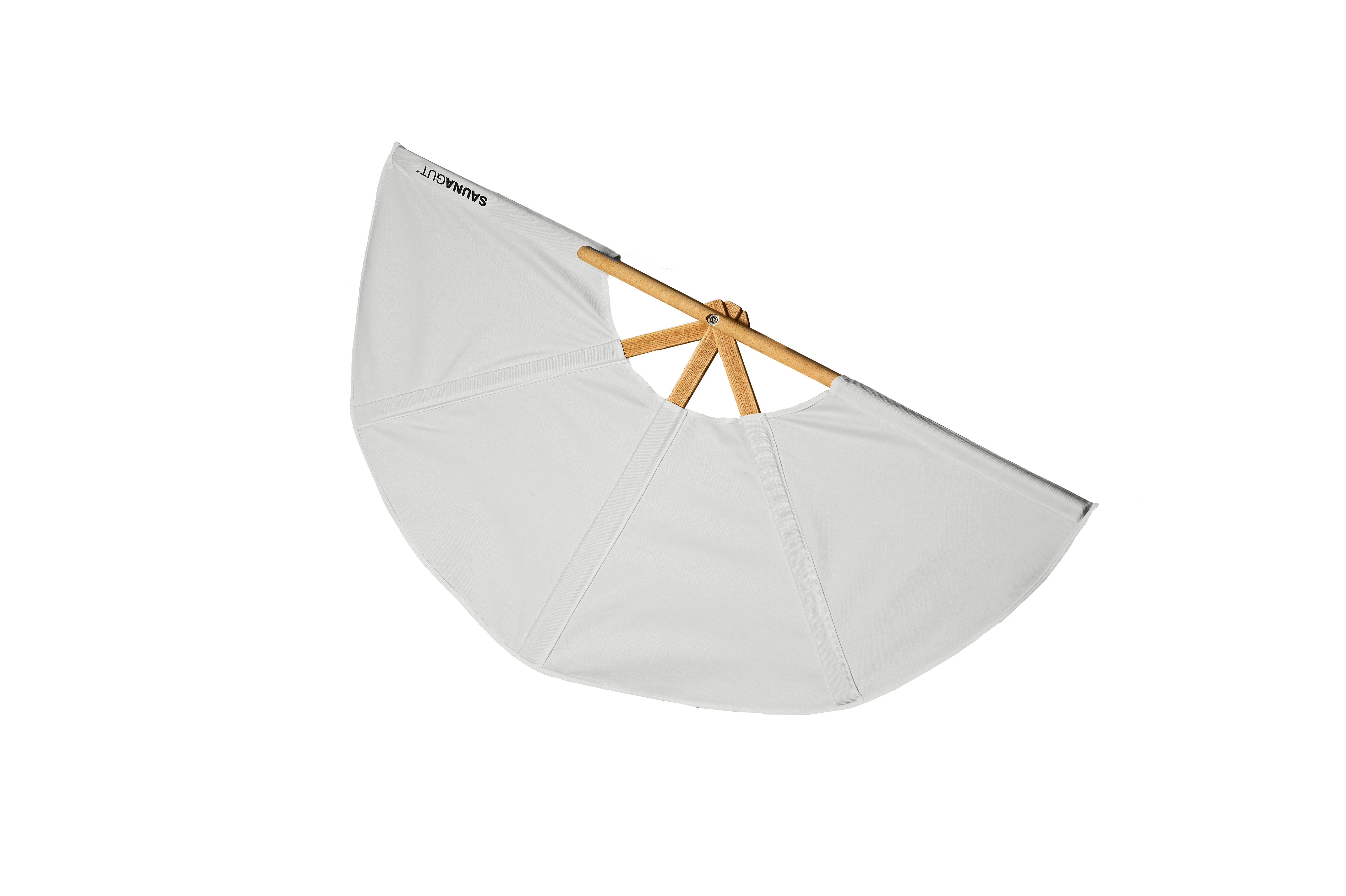 Aufgussfächer klein weiß