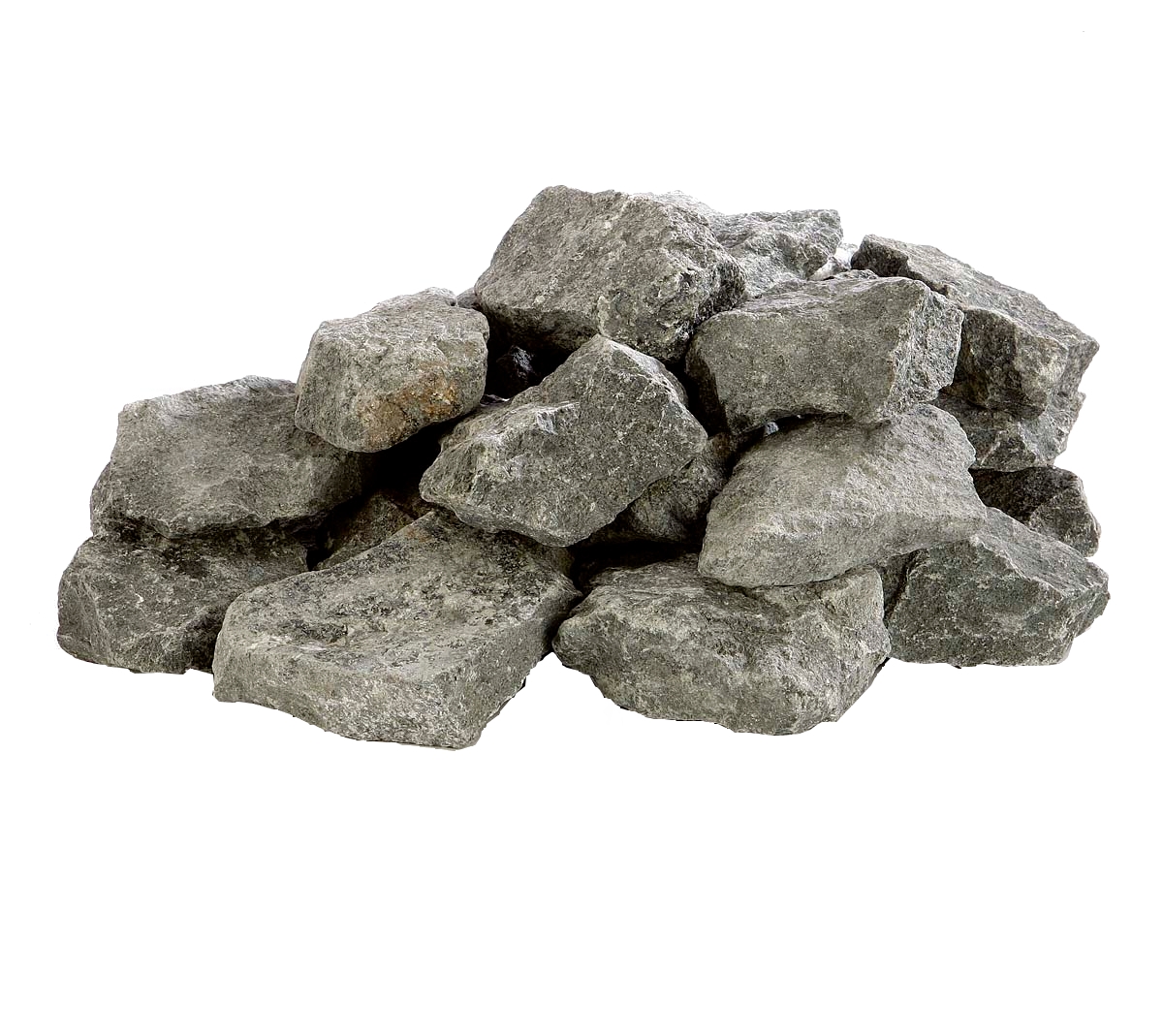 Original Olivin-Diabas Saunasteine 10 kg im Karton