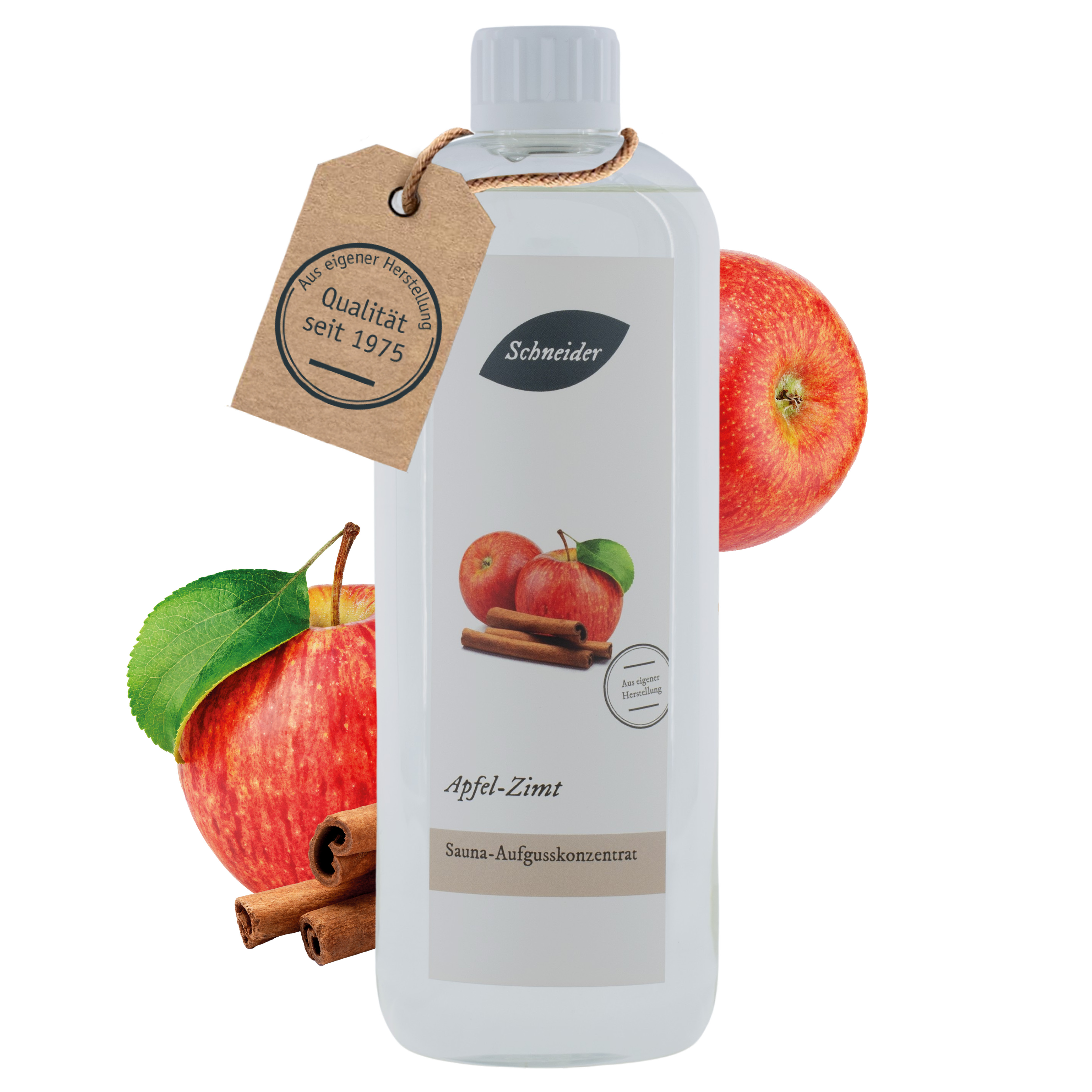 Saunaaufguss Apfel-Zimt (Aufgusskonzentrat) 250 ml