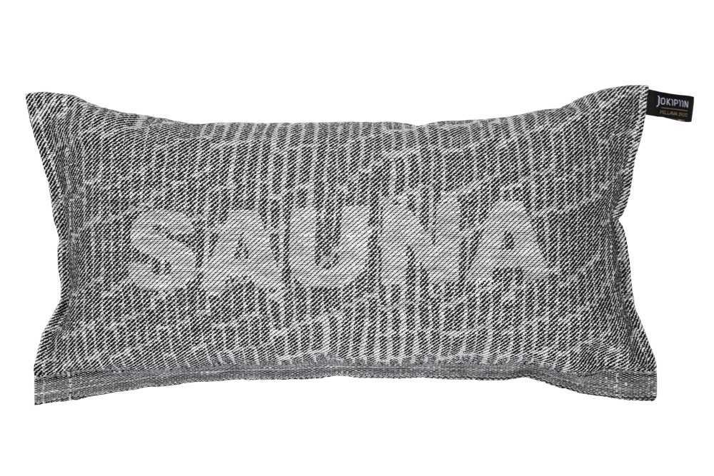 Jokipiin-Saunakissen „Saunatikut“ aus Leinen-Baumwoll-Mix (Made in Finnland)