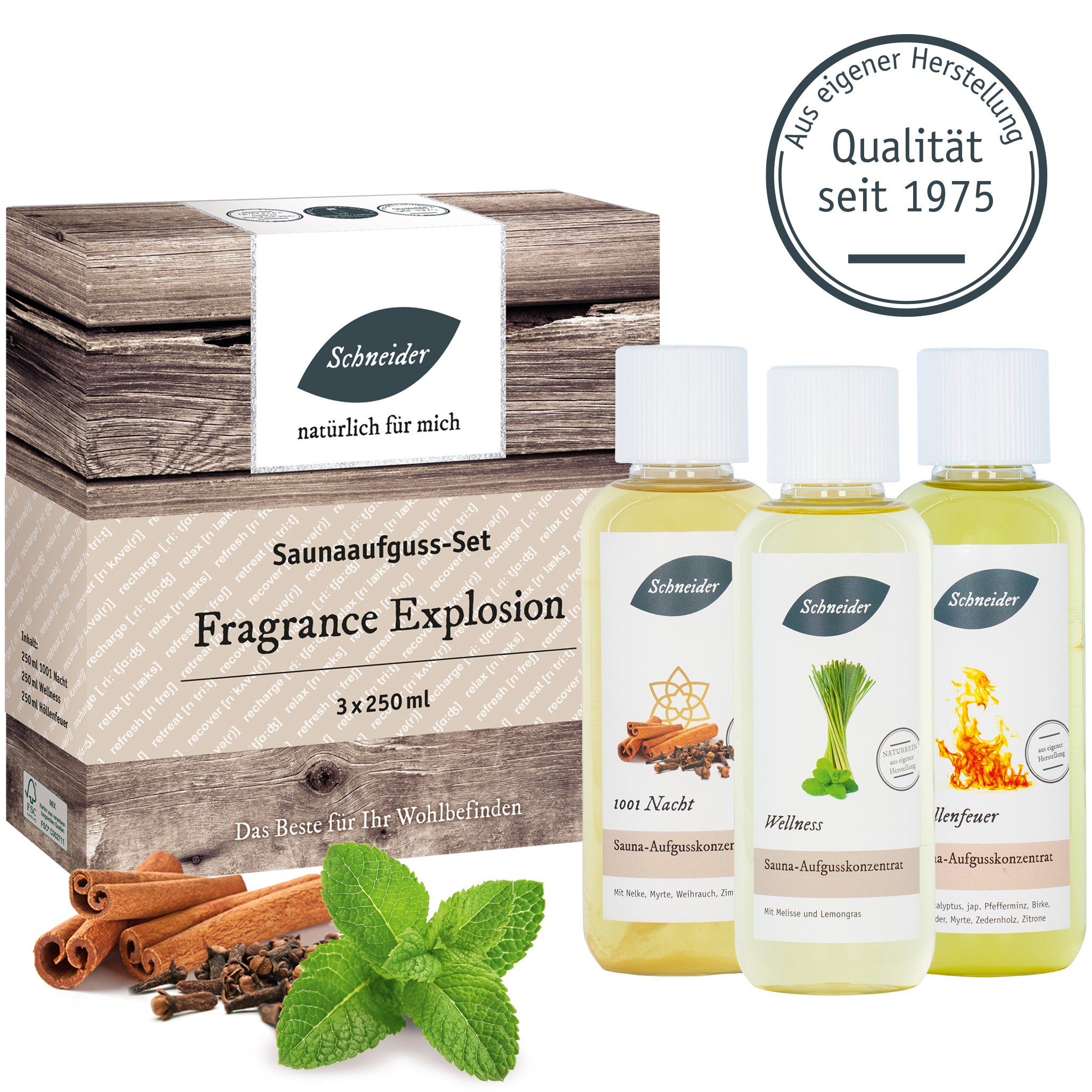 Saunaaufguss-Set - Fragrance Explosion