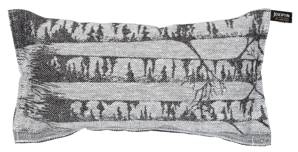 Jokipiin-Saunakissen „Koivikko“ aus Leinen-Baumwoll-Mix (Made in Finnland)