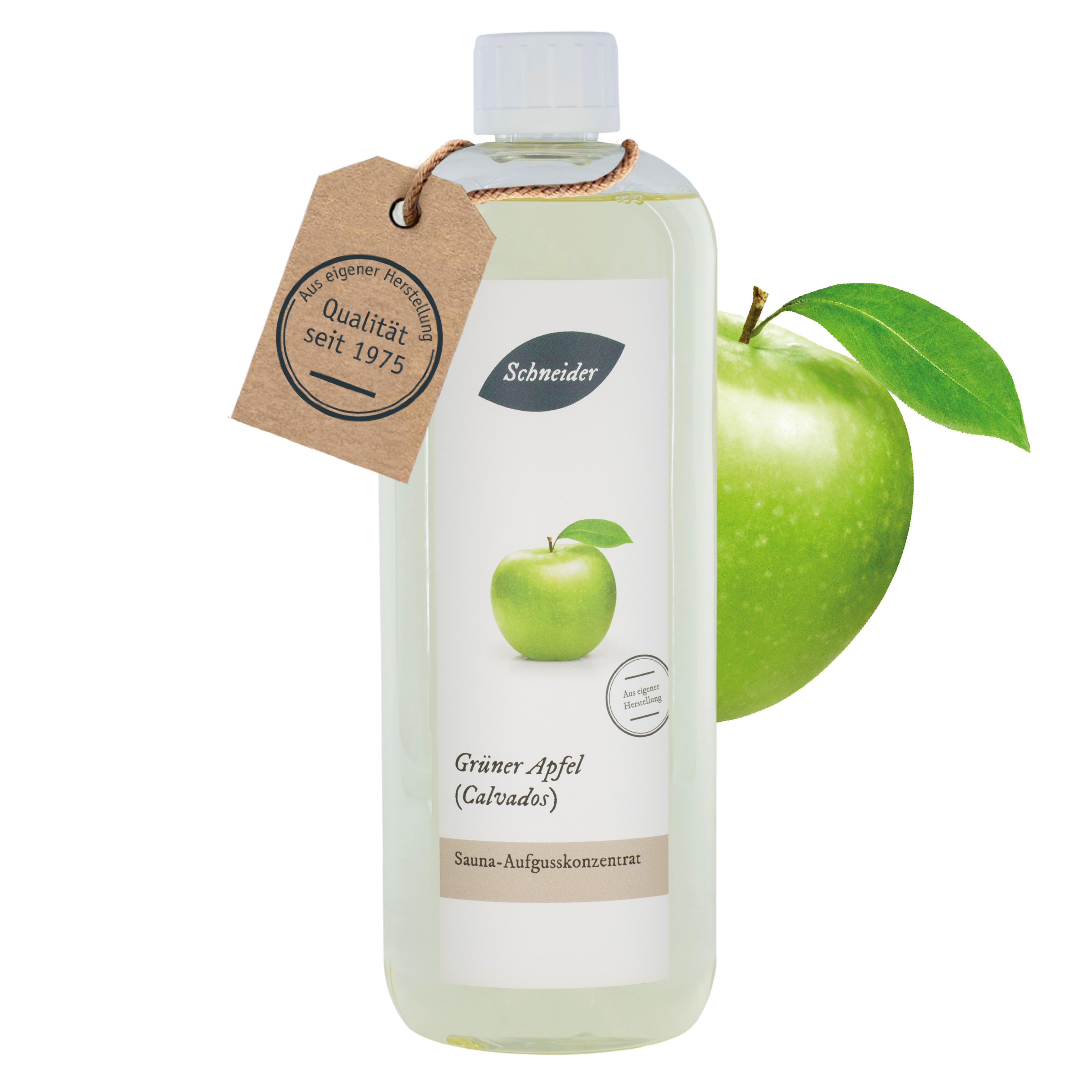 Saunaaufguss Grüner Apfel (Calvados) (Aufgusskonzentrat) 250 ml