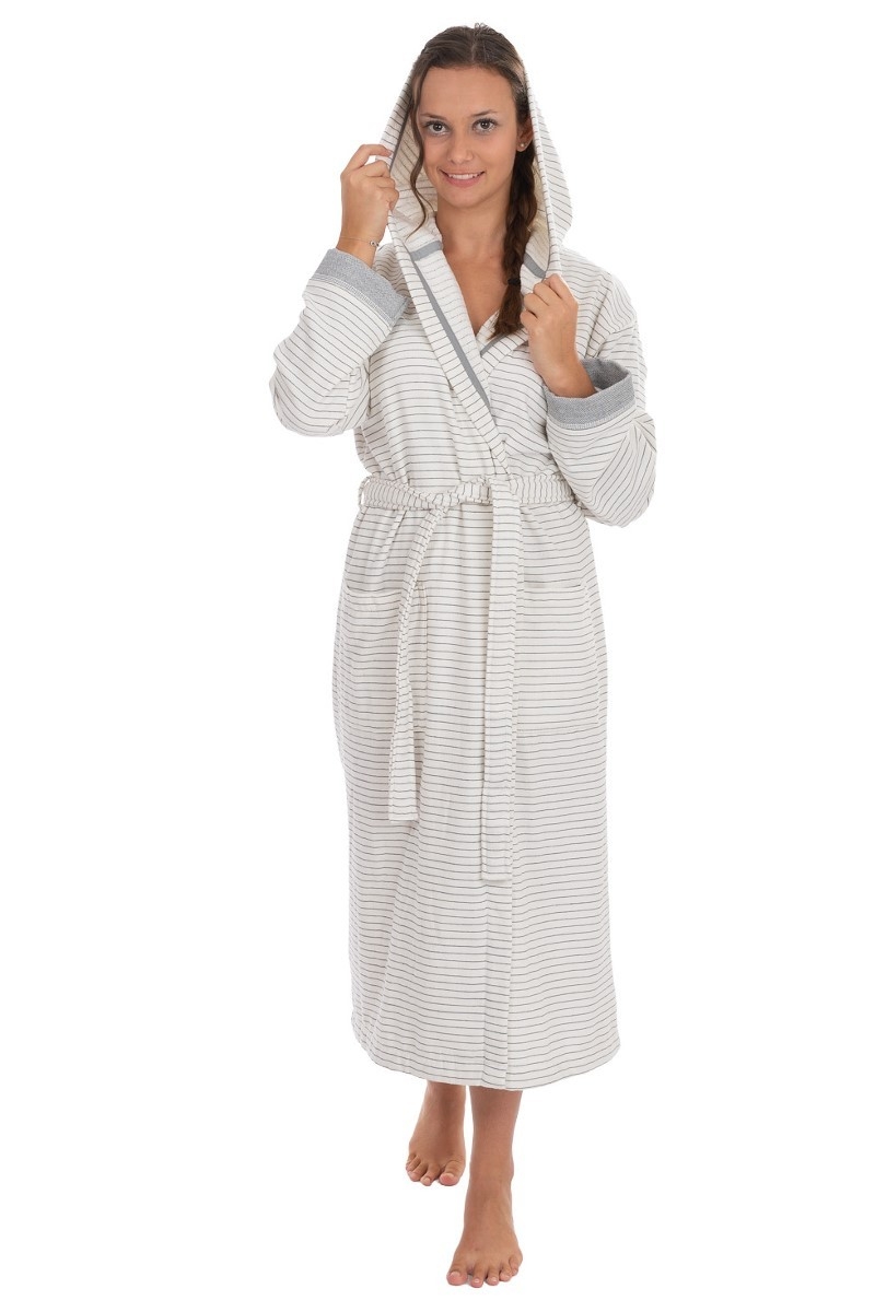 Unisex Bademantel natur