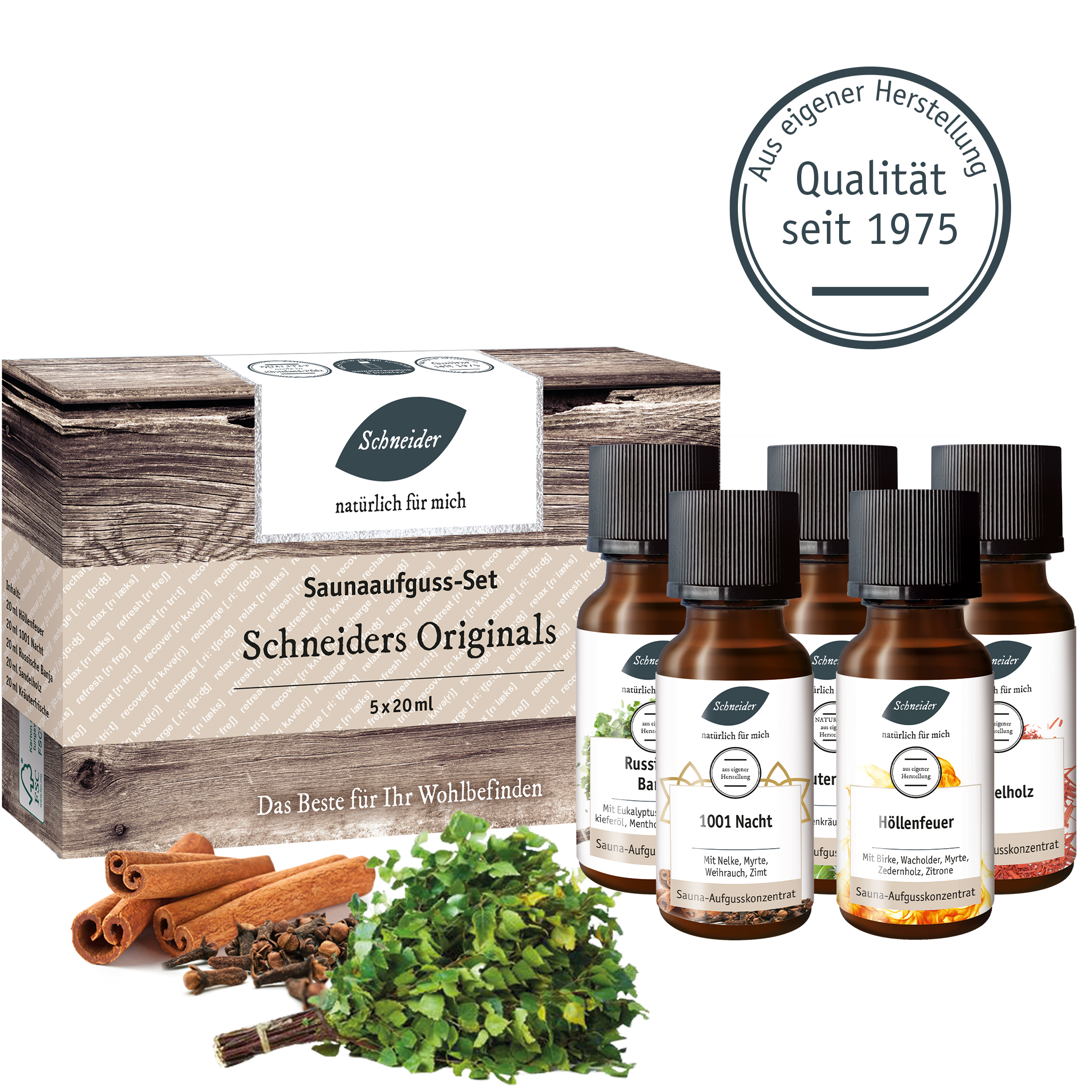 Saunaaufguss-Set - Schneiders Originals