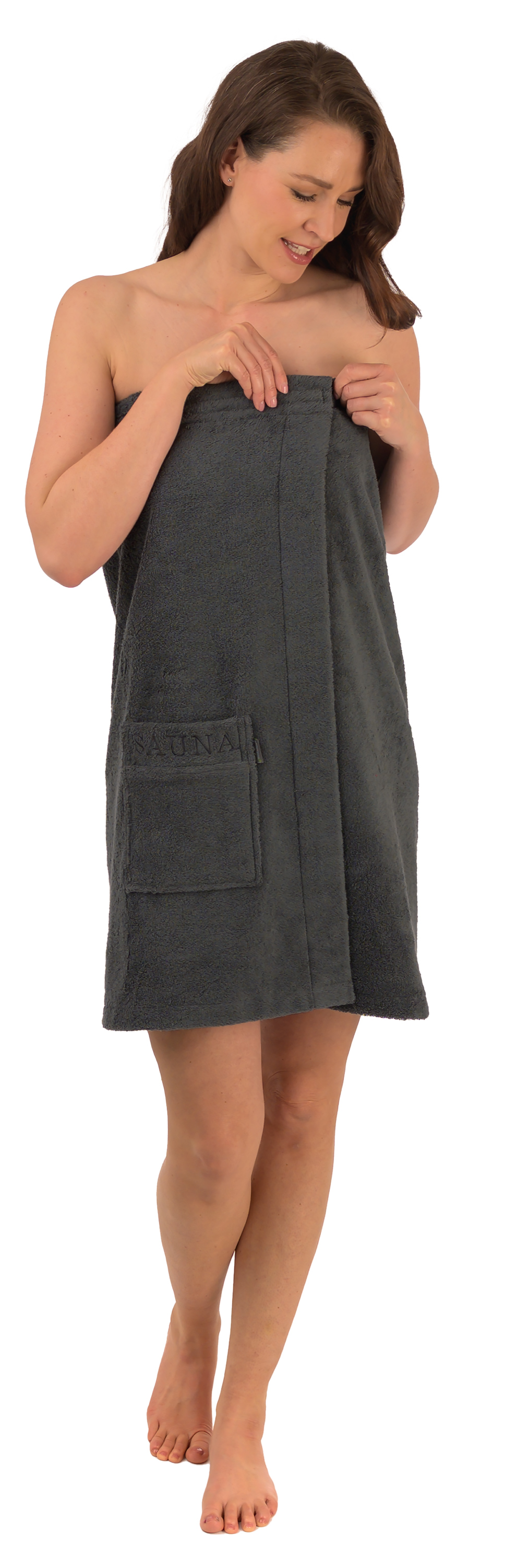 Damen-Kilt mit Tasche anthracite 243 H