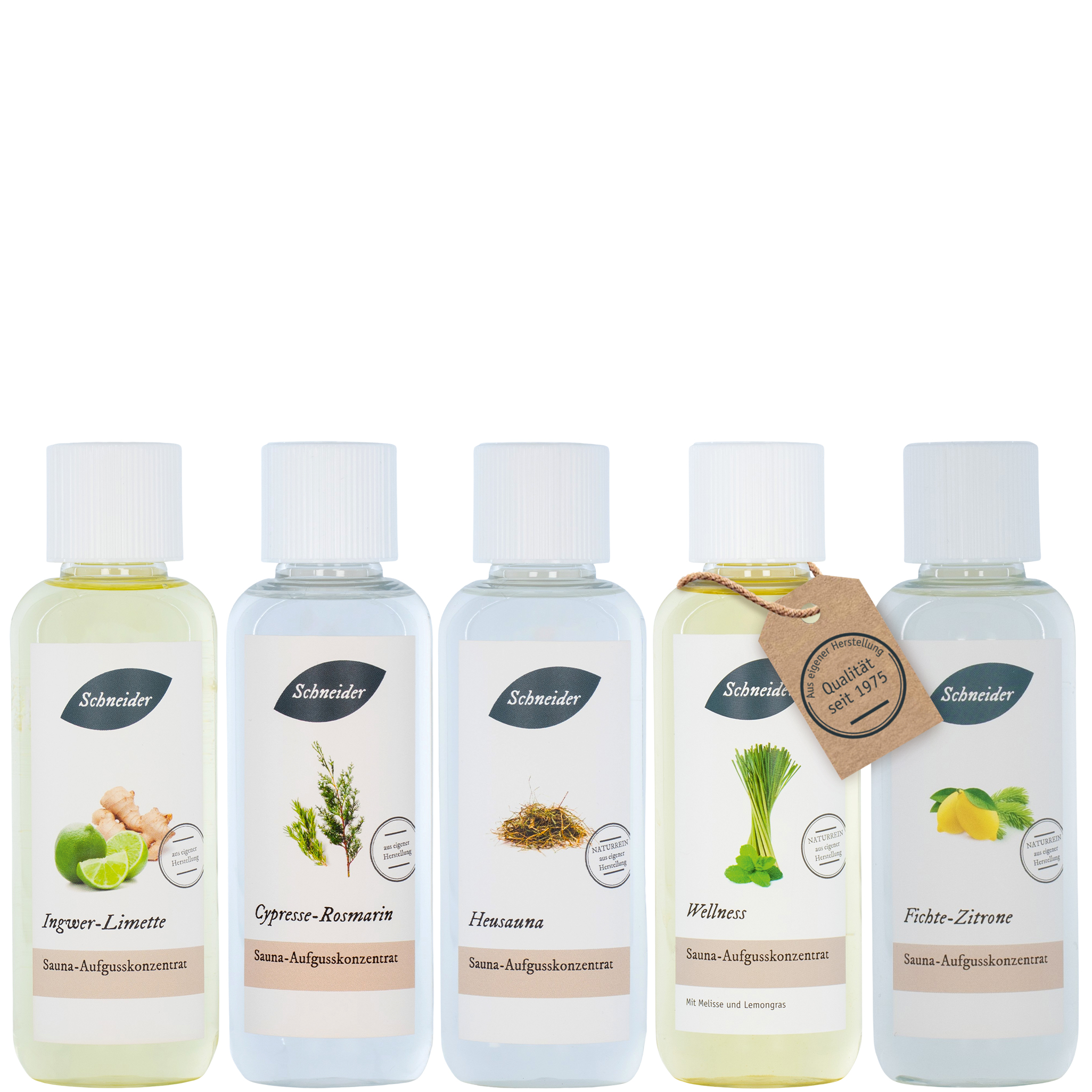 Saunaaufguss-Set Leichte Brise 5 x 250 ml