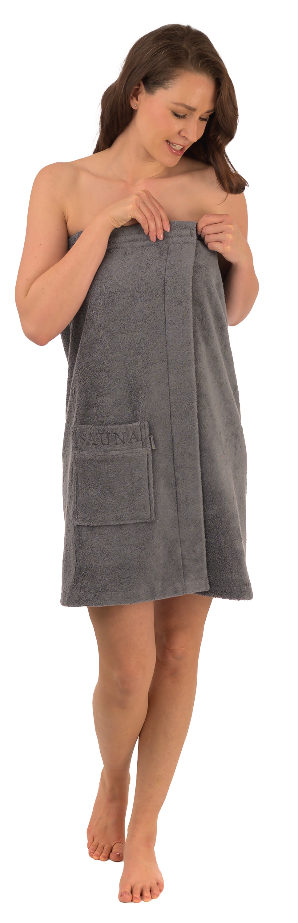 Damen-Kilt mit Tasche teak 106H