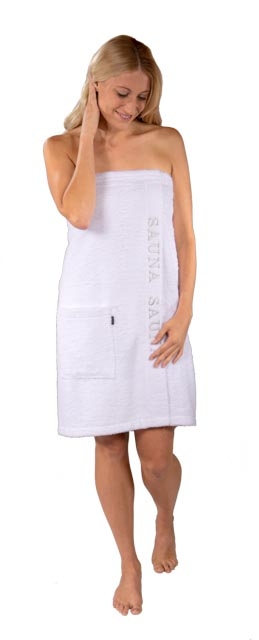 Damen-Kilt mit Tasche weiss